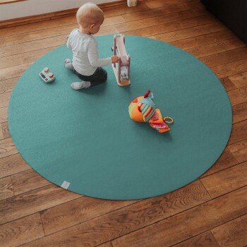 Runde Krabbelmatte SanoSoft "made in Germany" -...