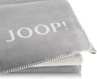 Joop! Wohndecke Melange - Doubleface Graphit-Ecru Größe 150x200 cm