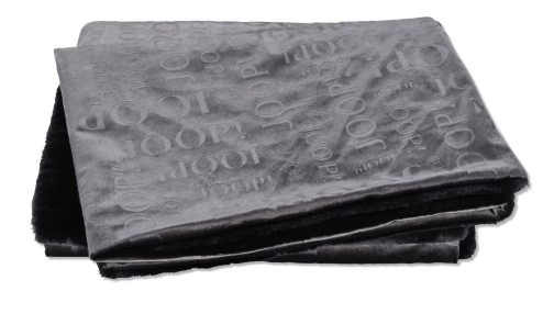 JOOP! Plaid / Decke Glam schwarz 130x170cm