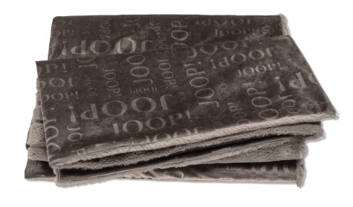 JOOP! Plaid / Decke Glam umbra 130x170cm