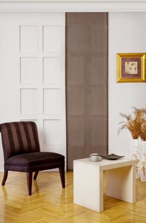 Schiebevorhang Houston 60x245cm dunkelbraun