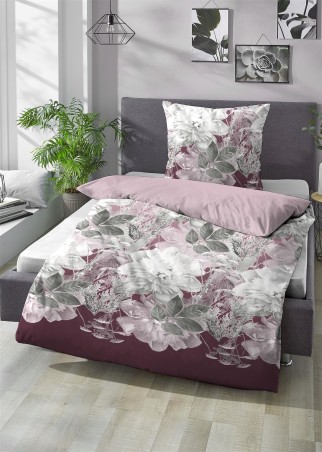 Castell Thermo-Fleece Bettwäsche BLUME GROß, 27,95 €