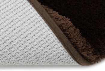 Ambiente Trendlife Badteppich Deluxe DUNKELBRAUN 70X120CM