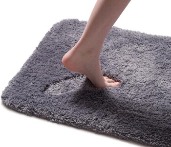 Ambiente Trendlife Badteppich Deluxe ANTHRAZIT 70X120CM
