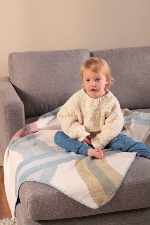 Biederlack Kinderdecke Young & Fancy Turn 100 x 150cm
