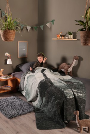 Biederlack Kinderdecke Animal Love Brachio 150 x 200cm