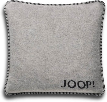 JOOP! Uni-Doubleface Kissenhülle Ash-Anthrazit 50 x...