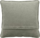 JOOP! Kissen Uni-Doubleface Kissen mit Füllung Silber-Jade 50 x 50cm