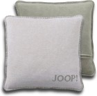 JOOP! Uni-Doubleface Kissenhülle Silber-Jade 50 x 50cm