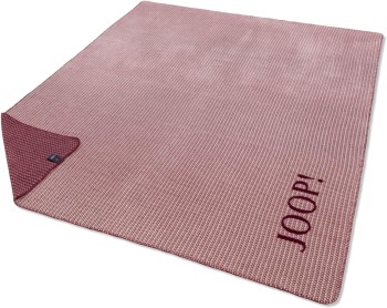 JOOP!  WOVEN Plaid / Decke Rouge 150 x 200cm