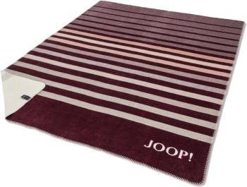 JOOP!  SHUTTER Plaid / Decke Rouge 150 x 200cm
