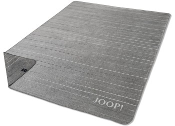 JOOP!  MOVE Plaid / Decke stein 150 x 200cm