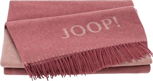 JOOP!  FINE-Doubleface Plaid / Decke Rouge-Nude 130 x 180cm