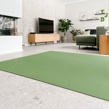 Sanosoft® Krabbelmatte Made in Germany & Öko-Tex - 180cm X 240cm Olivgrün