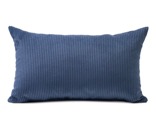 Ambiente Trendlife Capri gefülltes Kissen 30x50cm dkl.blau