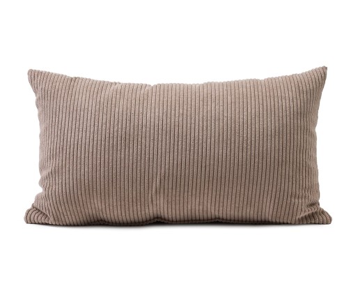 Ambiente Trendlife Capri gefülltes Kissen 30x50cm taupe