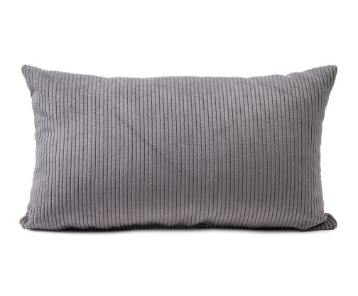 Ambiente Trendlife Capri gefülltes Kissen 30x50cm anthrazit