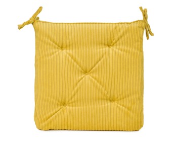 Ambiente Trendlife Capri Sitzkissen 40x40x4cm senf