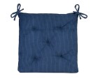 Ambiente Trendlife Capri Sitzkissen 40x40x4cm dkl.blau