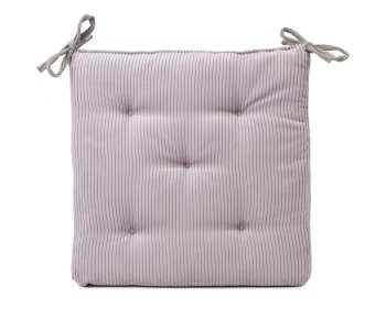 Ambiente Trendlife Capri Sitzkissen 40x40x4cm silber
