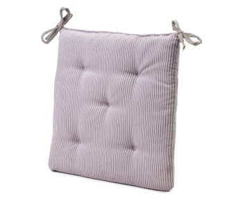 Ambiente Trendlife Capri Sitzkissen 40x40x4cm silber
