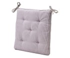 Ambiente Trendlife Capri Sitzkissen 40x40x4cm silber