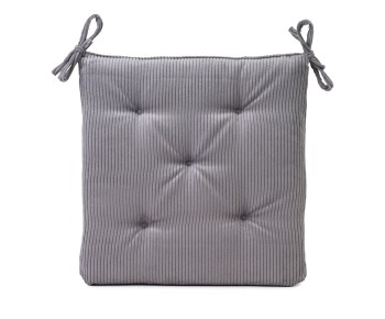 Ambiente Trendlife Capri Sitzkissen 40x40x4cm anthrazit