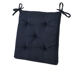 Ambiente Trendlife Capri Sitzkissen 40x40x4cm schwarz