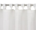 Ambiente Trendlife Domino legere Schlaufenpanneaux 50x140cm Farbe Weiss