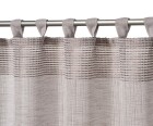 Ambiente Trendlife Domino legere Schlaufenpanneaux 50x140cm Farbe schlamm