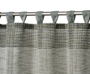 Ambiente Trendlife Domino legere Schlaufenpanneaux 50x140cm Farbe d.-grün