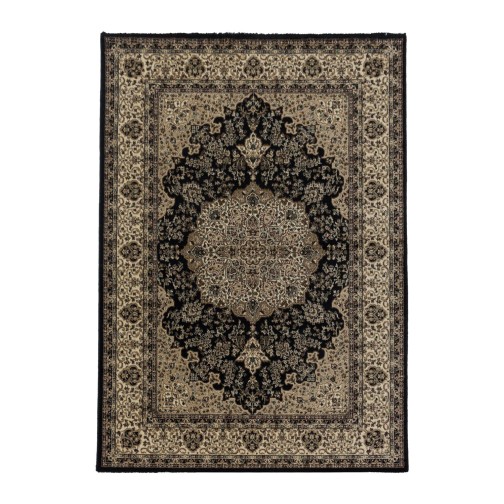 Orient Teppich KASHMIR Schwarz