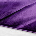 Kurzflor Teppich MIAMI Violett