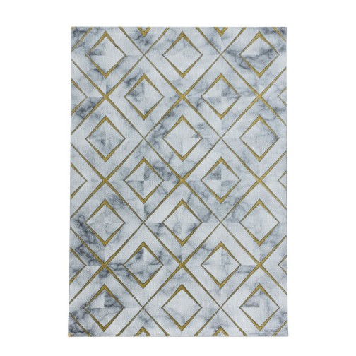 Kurzflor Teppich NAXOS Gold