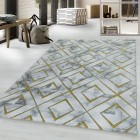 Kurzflor Teppich NAXOS Gold