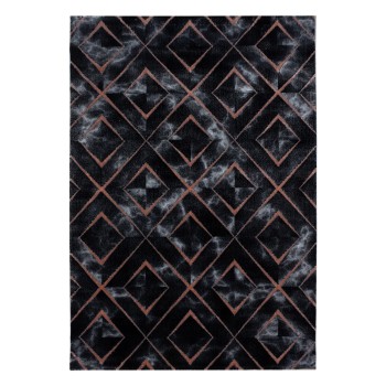 Kurzflor Teppich NAXOS Bronze