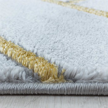 Kurzflor Teppich NAXOS Gold