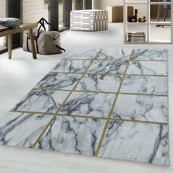 Kurzflor Teppich NAXOS Gold