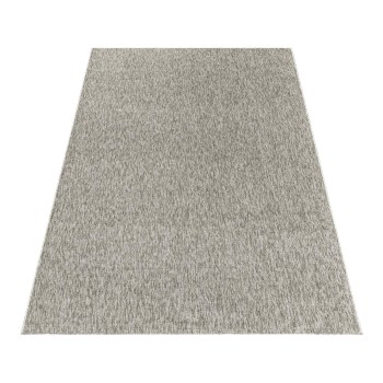 Kurzflor Teppich NIZZA Beige
