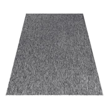 Kurzflor Teppich NIZZA Grau