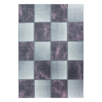 Kurzflor Teppich OTTAWA Violett