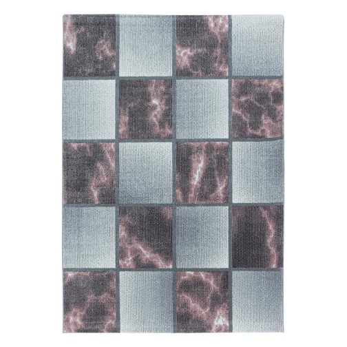 Kurzflor Teppich OTTAWA Rosa
