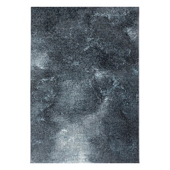 Kurzflor Teppich OTTAWA Blau