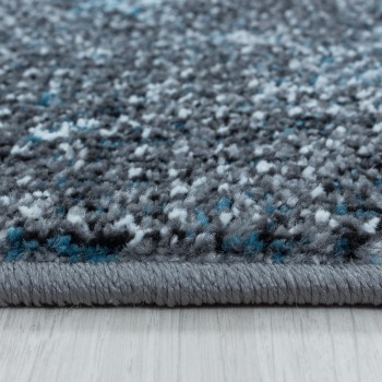 Kurzflor Teppich OTTAWA Blau