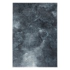 Kurzflor Teppich OTTAWA Blau