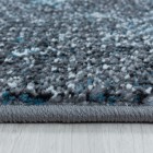 Kurzflor Teppich OTTAWA Blau