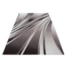 Kurzflor Teppich PARMA Braun