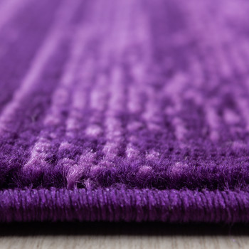 Kurzflor Teppich PLUS Violett