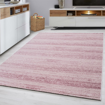 Kurzflor Teppich PLUS Pink