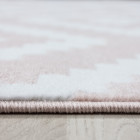 Kurzflor Teppich PLUS Pink